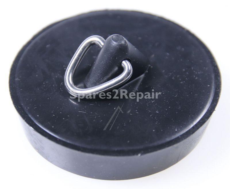 Asw Square Plug - Asw Ventilstopfen S, Schwarz, D 45,5 Mm, Fur Niro-becken-badewannen