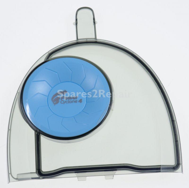 Philips Saeco Casing Cover - 300005130241 Bucket Lid Complete Light Sky Blue