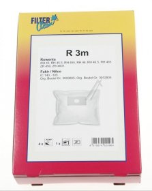 Filterclean Vacuum Cleaner Bags - R3m Fl0143-k Dust Bags 4+1+1