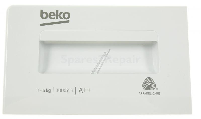 Detergent Dispenser Cover - 2459209091 C00912115 Detergent Drawer Front Cover Assembly [Arcelik]