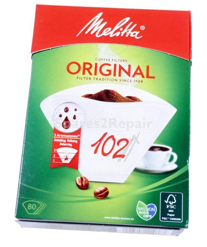Melitta Coffee Filter - 97073 80 Filtertuten 102 Suitable For Melitta