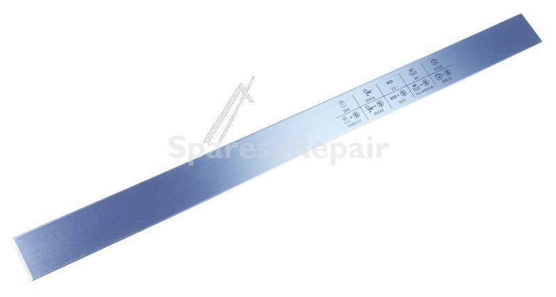 Smeg Panel - 763254265 Upper Screen Printed Band