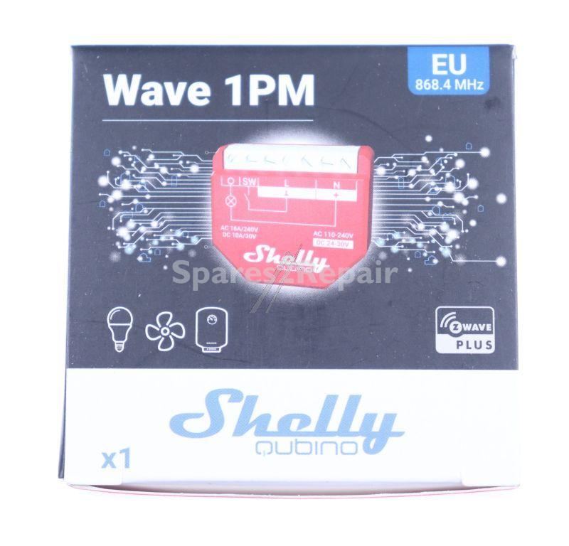 Shelly Actuator - 217912 Wave 1pm Relais Max 16a 1 Kanal Messfunktion Z-wave