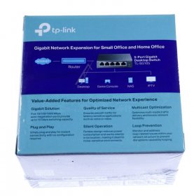 Tp Link Network Switches Till 8 Ports - Gigabit Ethernet Switch, 5 Port, Desktop