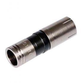 Fuba Coaxial Socket - Ovz 077 Hq Iec-compresion Socket - For 6,8mm (4,8mm) Lead - Black