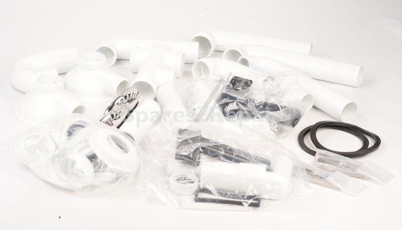 Rodi Siphon - 0722249s Ablaufventil Komplett Handbedienung Fur Spule Mit 2 Becken Integral Und 2 Uberlaufen