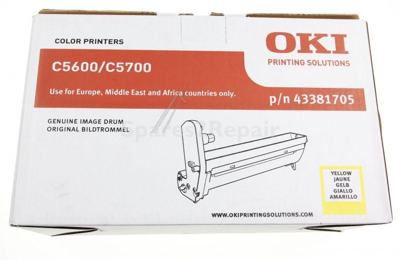 Oki Drum Assembly - 43381705 Trommeleinheit Gelb 20k