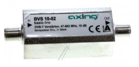 Axing Aerial Amplifier - Bvs 10-02 Dvb-t Miniatur-inline-verstÄrker 10 Db 862 Mhz