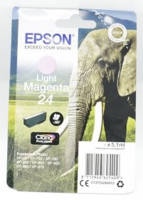 Epson Cartridge - 24 C13t24264012 Ink Cartridge Light Magenta 5 1ml