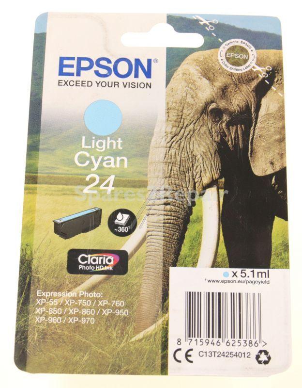 Epson Cartridge - 24 C13t24254012 Ink Cartridge Light Cyan 5 1ml