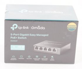 Tp Link Switches Network - Es205gp Tp-link Es205gp Omada 5-port Gigabit Easy Switch With 4-port Poe+