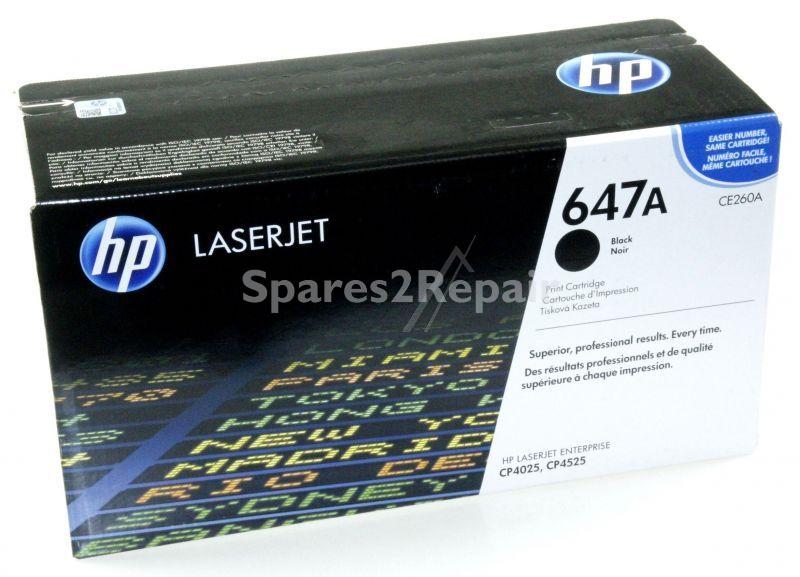 Hewlett Packard Toner Cartridge - 647a Ce260a Toner Cartridge Black 8 5k
