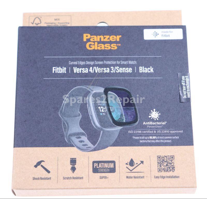 Panzerglass Display Protective Film - 3668 Panzerglass Fitbit Versa 4 | Versa 3 | Sense | Screen Protector Glass