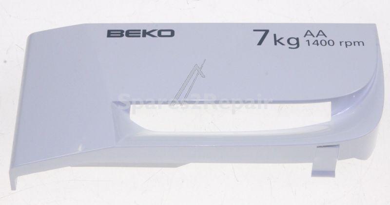 Detergent Dispenser Cover - 2813299194 C00939403 Frontcover Detergent Case [Arcelik]