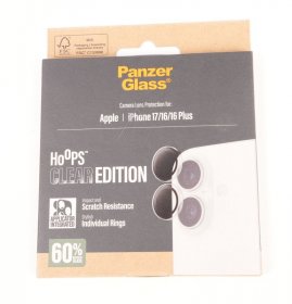 Panzerglass Display Protective Film - Pg75123 Panzerglass Hoops Transparent Camera Lens Protector Iphone 17 | Iphone 16 | 16 Plus