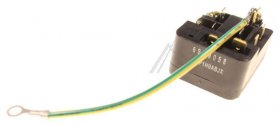 Hisense Gorenje Fixed Value Thermostat - 216721 Thermal Protection Block+ptc+terminal Bl
