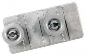 Hisense Gorenje Roller For Dishwasher Basket - 521700 Double Wheel Shaft R Assembly