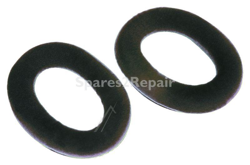 Sennheiser Foam Pad Headphones - 572287 Ear Pads (black) For Hd 559 (pair)