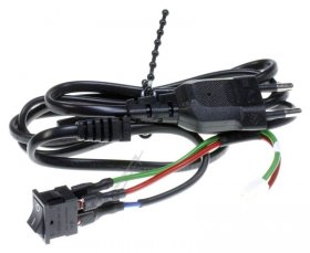 Grundig Mains Power Lead - Zjc524 C00928609 Power Cord 49 With Power Switch