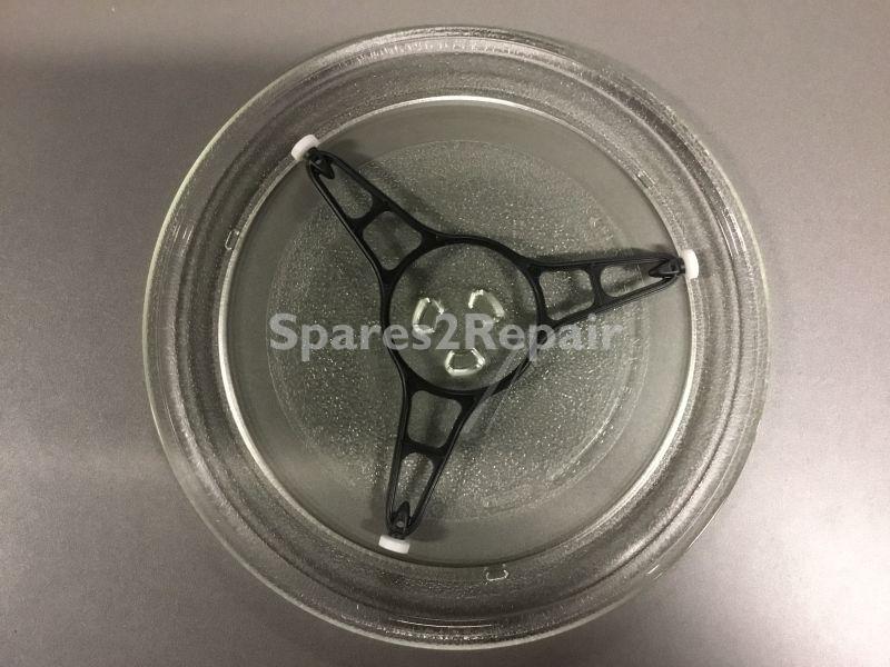 Kuppersbusch Microwave Turntable Plate - 528956 Rolling Ring Carriage And Turntable Set