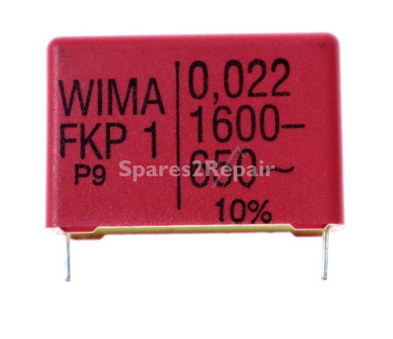 Wima Pulse Capacitors - 0 022uf-1600v Fkp1t022206b00kssd Fkp1 Pulse Capacitor Rm=27 5 -rohs Compliant-