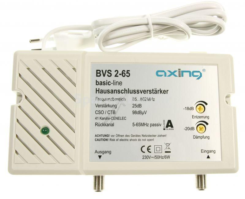 Axing Aerial Amplifier - Bvs 2-65 HausanschlussverstÄrker 25 Db 98 Dbµv 862 Mhz
