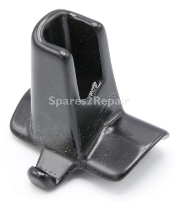 Door Hinges - C00270682 482000086565 Hinge Support Glass Cover Left(bk) [Whirlpool Indesit]
