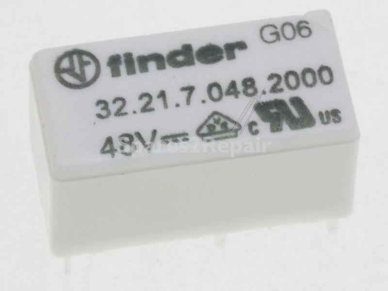 Finder Pcb Relay To 48v - 48vdc 6a-250vac Relay, Pcb Mount, 1 Pole Co