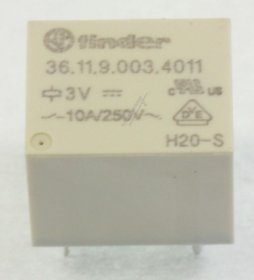 Finder Pcb Relay To 6v - 3vdc 10a-250vac Relais, 1 Wechsler