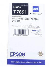 Epson Cartridge - T7891 C13t789140 Ink Cartridge Black 65 1ml