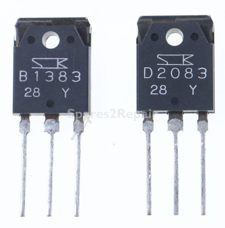 Sound United Transistors - 219050001109d Transistors Sanken Paired (2sb1383 + 2sd2083)