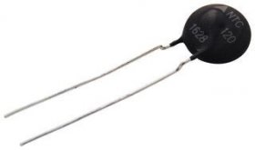 Epcos Ntc Thermistor - 120r-1,5a Ntc-thermistor (icl), 120 Ohm