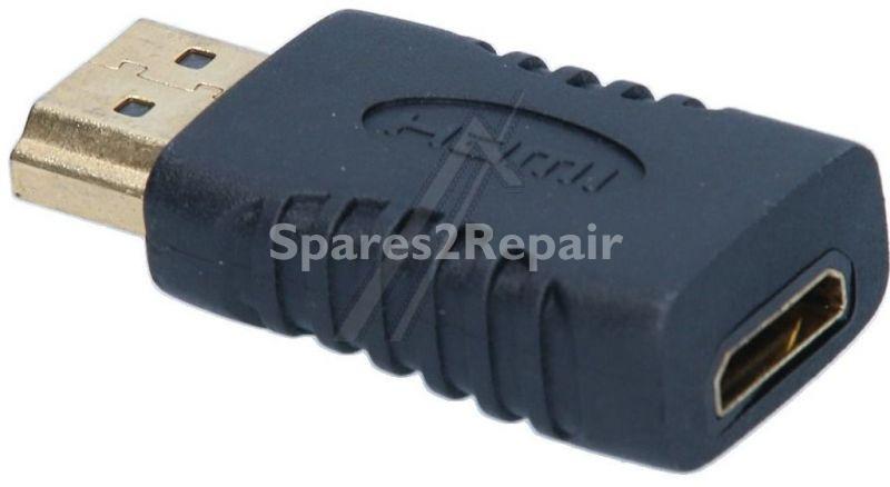 Com Hdmi-jack/hdmi-plug - Adapter, Hdmi A-male > Hdmi C-female, High Speed