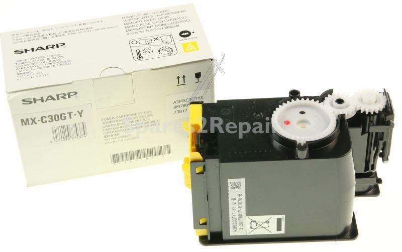 Sharp Toner Cartridge - Mxc30gty Sharp Toner Yellow Mx-c250f--c300w 6k