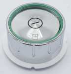 Handle - Tray Handle-dispenser - White-high Glossy Chrome [Bosch Siemens]