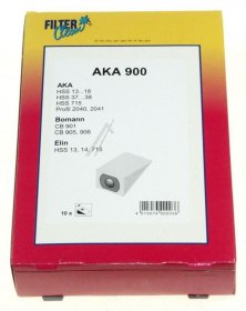 Filterclean Vacuum Cleaner Bags - Aka900 000004-k Dust Bags X8