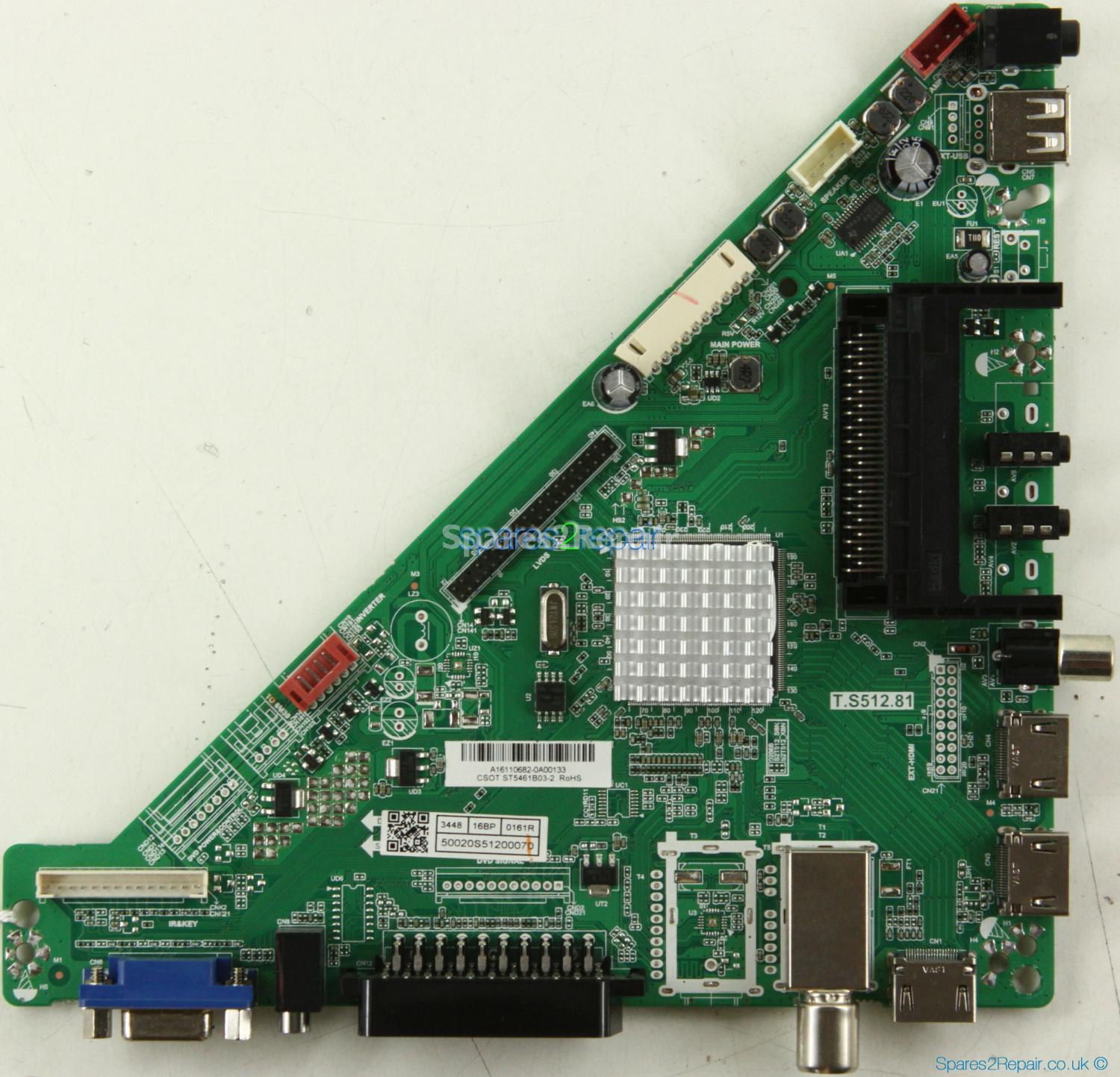 Baird TI6509DLEDBH - Main AV - A16110682 - T.S512.81