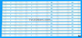 Barz LED Backlight Array JVC / Haier 55" LED55D8-ZC14-05 (A) ) pn:30355008207 12pcs