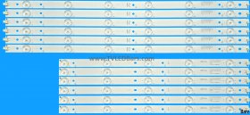 Barz LED Backlight Array Philips TPT480LS-HN10.S TPT480LS-HN08.S 48" 210BZ05DL + 210BZ05DR LB48007 LB48015 12pcs