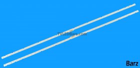Barz LED Backlight Array Samsung BN96-45953A B 49" AOT_49_NU7300 BN61-15483A JL.E490K2330-408BS 2pcs