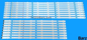 Samsung LED Backlight Array Samsung BN96-34805A + BN96-34806A / BN96-39663A + BN96-39664A 60" V5DU-600DCA-R1 + V5DU-600DCB-R1 16pcs