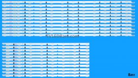 Barz LED Backlight Array Samsung BN96-25314A + BN96-25315A 60" D2GE-600SCA-R3 + D2GE-600SCB-R3 / 2013SVS60F L R 22pcs