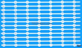 Barz LED Backlight Array LED Vestel LTA550FW01 LTA550HW04 55" SVS550AB5 SVS550AA3 BN96-01206A BN96-01201C 12pcs