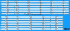 Barz LED Backlight Array LG AGF78401801 AGF78401901 Innotek DRT 3.0 60" LC600DUF HC600DUF 12pcs