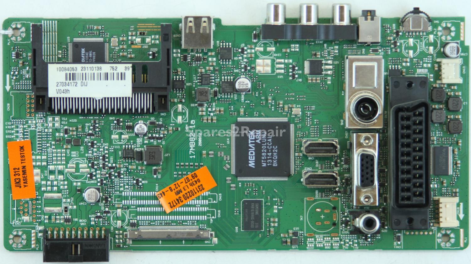 Celcus DLED39167FHD - Main AV - 23110138 - 17MB82-1a - 260912