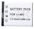 Com Digital Camera Battery - 3,7v 700mah Battery Similar Oly Li 40b, Li 42b, Li ion -