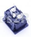 Lelit Housing Part - Iec Panel Socket 10a250v 2p+t. F.f.6.3x0.8 - 9600008