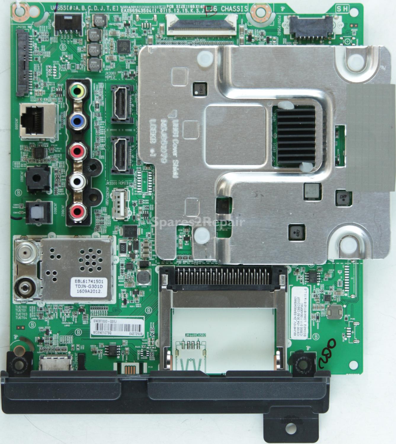 LG 49UH610V - Main AV - EBR82405801 - EAX66943504(1.0)