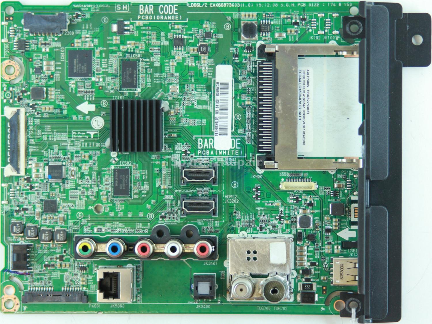 LG 49LH590V - Main AV - EBR82753021 - EBT64304744 - EAX66873003(1.0)