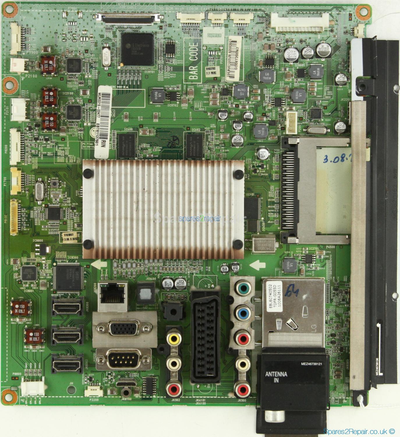 LG 47LX9900 - Main AV - EBT61137601 - EBU60983601 - EAX62116804(0) - 3D BCM High LD03R